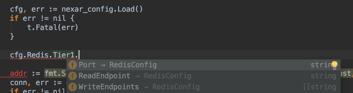 our IDE recognizes the types of things as we type